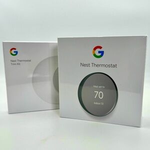 Nest Thermostat Programmable Smart Wi-Fi Thermostat Charcoal